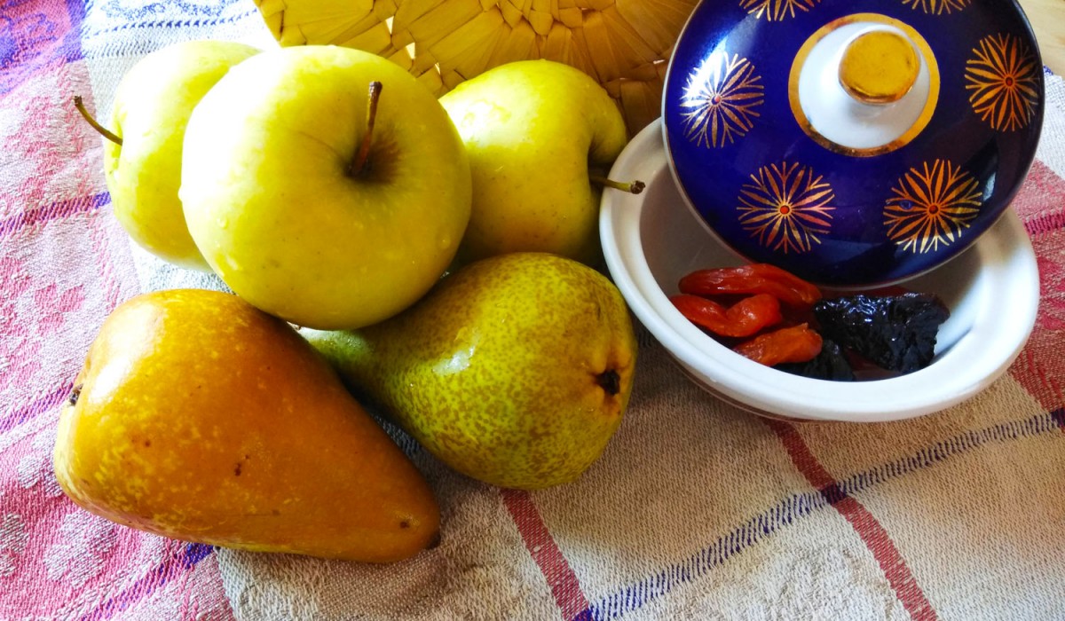 Рецепт компота с фруктовым пюре