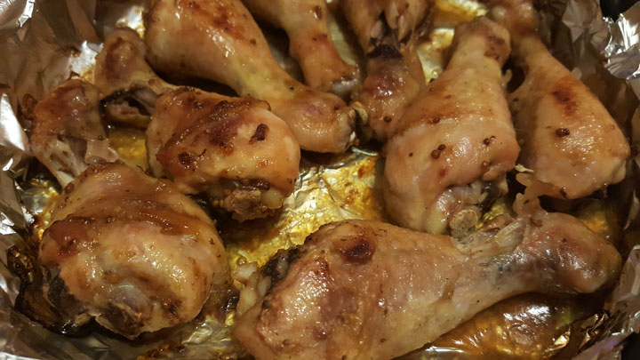 Рецепт куриных голеней в маринаде - шаг 4
