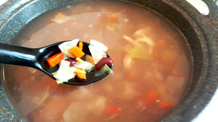 Постный фасолевый суп, пошаговый рецепт с фото | Рецепт | Кулинария, Бобовый суп, Еда