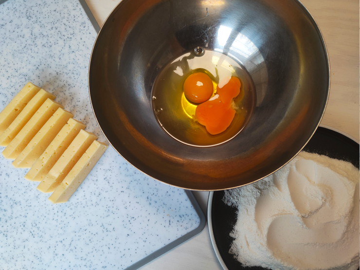 Рецепт Твердого сыра жаренного в панировке