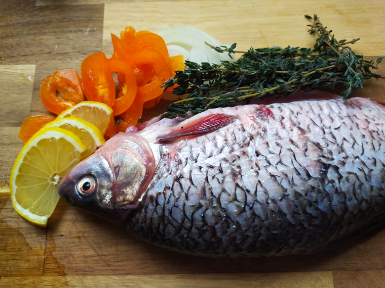 Рыба, запеченная с овощами в духовке — пошаговый рецепт | natali-fashion.ru